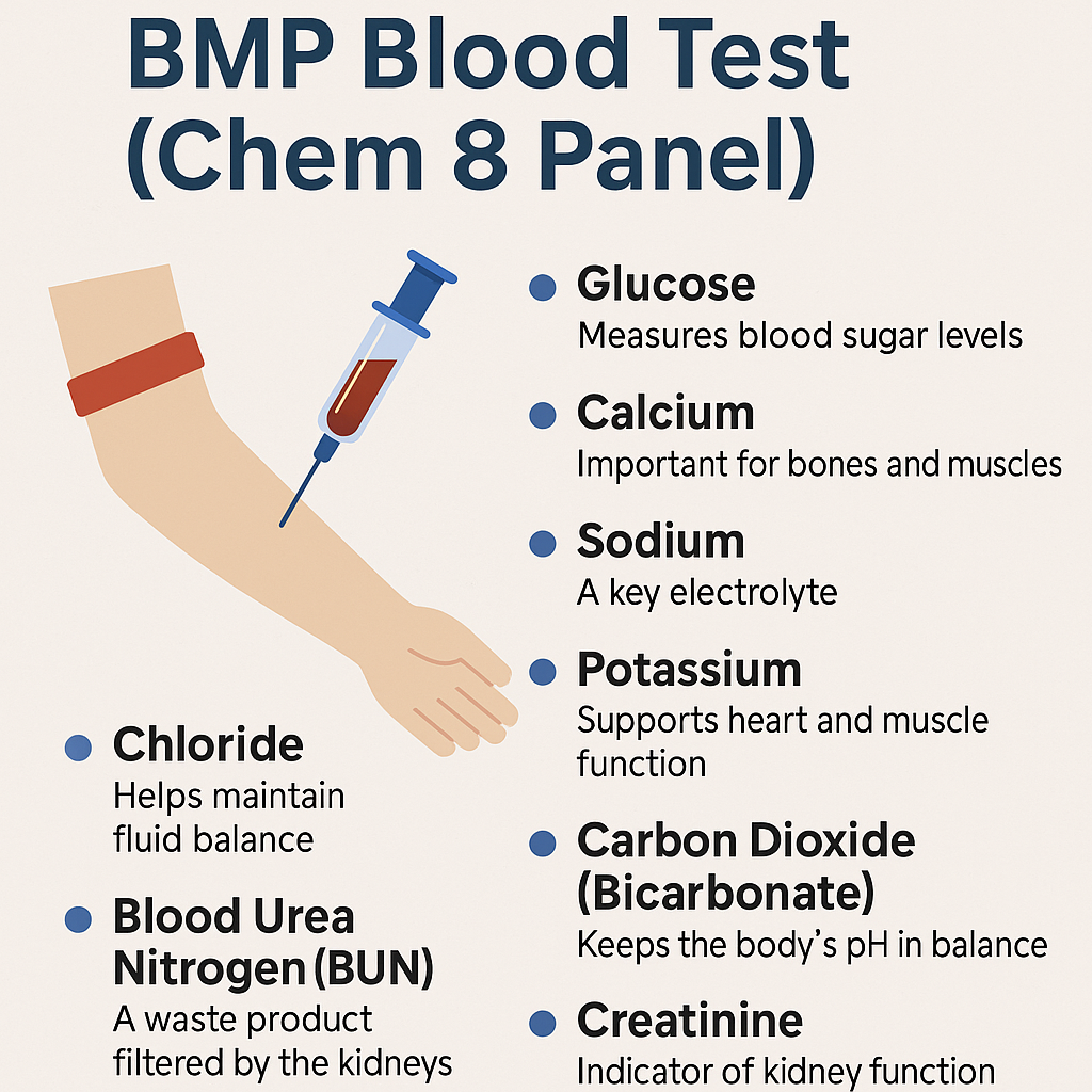 You are currently viewing BMP Blood Test (Chem 8 Panel)